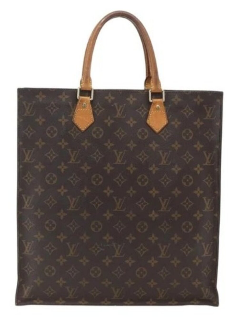 LOUIS VUITTON Monogram Sac Plat Hand Bag - Picture 2 of 16